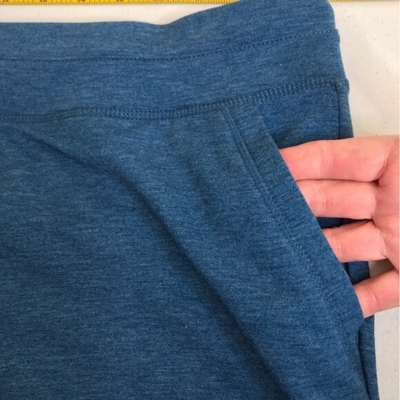 32 Degrees Cool Fleece Shorts Heather Blue 4 Inch Inseam Women Size Large - Picture 3 of 14